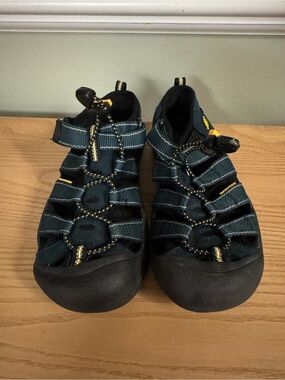 Keen Newport Sandals Navy Black Size 3